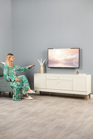 Тумба Марион 16.167 слоновая кость С341 PE, слоновая кость 6898 ПВХ, белый PE шагрень