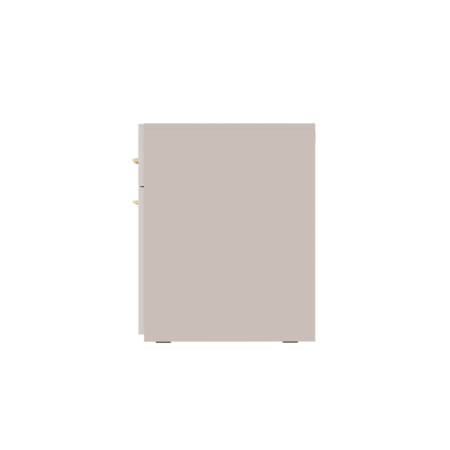 Гостиная Ричфорд композиция 2 с карнизами, кашемир 5981 BS, моно керамика D166-2 ПВХ, белый PE шагрень (собирается на любую сторону)